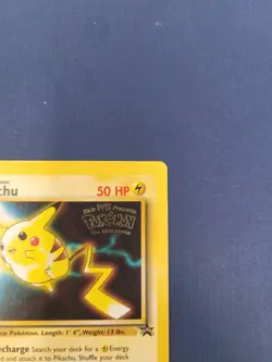 Pokemon TCG - Pikachu Black Star Promo 4 WB The First Movie Vintage WOTC - Image 4