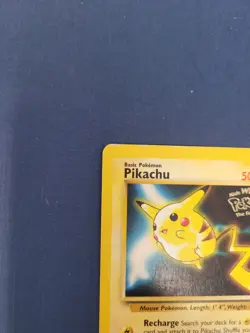 Pokemon TCG - Pikachu Black Star Promo 4 WB The First Movie Vintage WOTC - Image 5