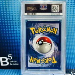 Pokemon Game 1999 1st Edition Base Set Machamp Holo #8/102 PSA 5 - Image 2