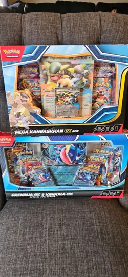 Pokemon Greninja ex & Kingdra ex Special Collection - New & Sealed LOT - Image 1