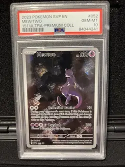 Mew Promo SVP 052 Pokemon 151 Ultra Premium Collection PSA 10 - Image 1