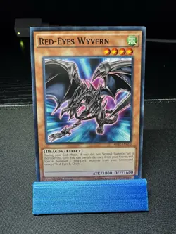 Yugioh Red-Eyes Wyvern SR02-EN010 Common 1st Edition NM - Image 2
