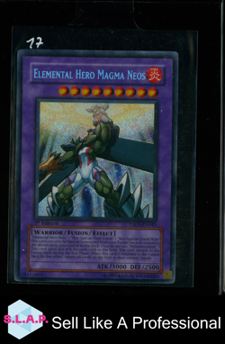 ELEMENTAL HERO MAGMA NEOS KONAMI YU-GI-OH! TAEV-EN043 ENGLISH 1ST EDITION - Image 1