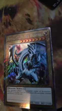 Blue-Eyes White Dragon (Platinum Secret Rare) RA03-EN079 Quarter Century Bonanza - Image 2