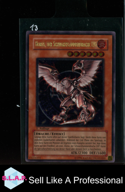 HORUS DER SCHWARZFLAMMENDRACHE LV6 YU-GI-OH! SOD-DE007 SPELL/DESTINY 1. ED - Image 1