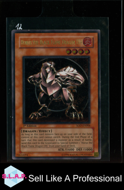 HORUS THE BLACK FLAME DRAGON LV4 KONAMI YU-GI-OH! SOD-EN006 STARTER DECK EN 1.ED - Image 1