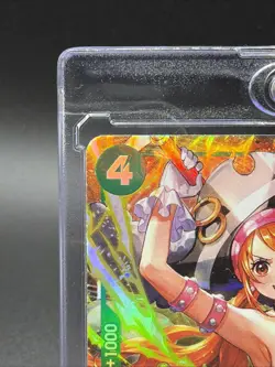 IN HAND! English One Piece CCG Nami Alt Art OP14-031 The Azure Sea's Seven NM - Image 2