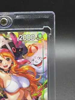 IN HAND! English One Piece CCG Nami Alt Art OP14-031 The Azure Sea's Seven NM - Image 3