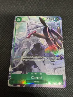 Carrot EB04-013 SR Alternate Art - One Piece TCG OP14 The Azure Sea’s Seven - Image 1