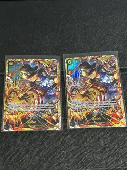 2X Sabo SEC OP13-120 One Piece Carrying On His Will English Alternate Art NM - Image 1