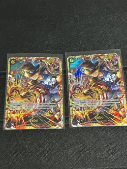 2X Sabo SEC OP13-120 One Piece Carrying On His Will English Alternate Art NM - Image 2