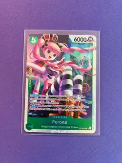 One Piece The Azure Sea’s Seven Perona OP14-033 SR English - Image 1