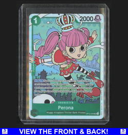 Perona 2025 One Piece Legacy of the Master Holo Foil Super Rare OP12-034 - Image 1