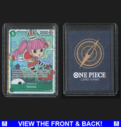 Perona 2025 One Piece Legacy of the Master Holo Foil Super Rare OP12-034 - Image 3