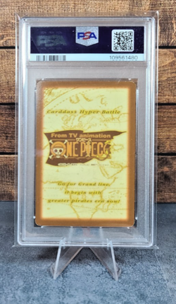 1999 ONE PIECE CARDDASS HYPER BATTLE FIRST STAGE #S05 NAMI PSA 7 - Image 2