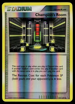 Pokemon Card - Champion's Room Supreme Victors 135/147 Reverse Holo - Image 1