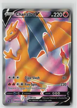 Pokemon Charizard V #SWSH050 SWSH: Sword & Shield Promo Cards Mint - Image 1