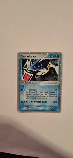 Pokemon Gyarados EX FireRed & LeafGreen Vintage Holo Card 109/112 2004 - Image 1