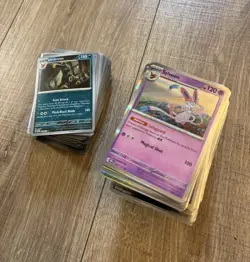 350+ Prismatic Evolutions Eeveelution Holo Reverse Holo Pokemon Card Lot - Image 1