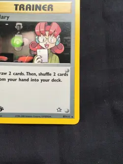 Pokemon Cards: Neo Genesis 1st Edition Rare: Mary 87/111 - Image 4