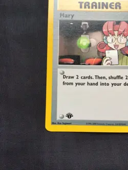 Pokemon Cards: Neo Genesis 1st Edition Rare: Mary 87/111 - Image 5