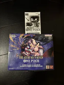 One Piece Card Game - OP14 The Azure Sea's Seven Booster Box UNSEALED - Image 1