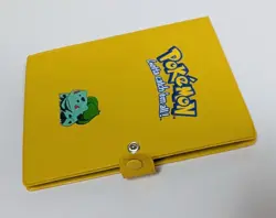 Pokemon Card Binder Yellow Gotta Catch 'Em All Bulbasaur - Image 2