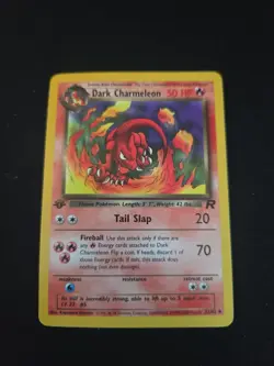 Dark Charmeleon 32/82 1st Edition Team Rocket Non-Holo Pokemon Card - Image 1