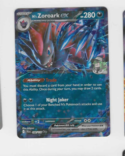 N's Zoroark ex #98 Pokemon Journey Together POKEMON CARD NM RAW NEAR MINT - Image 1