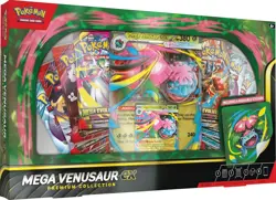 Pokemon TCG: Mega Venusaur ex Premium Collection 1 Foil Promo Card, 1 Oversize - Image 1