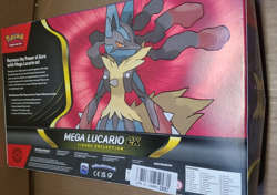 Pokemon TCG: Mega Lucario ex Figure Collection 1 Etched Foil Promo Card - Image 3