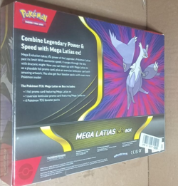 Pokemon TCG: Mega Latias ex Box 1 foil promo card, 1 oversize lenticular card - Image 3