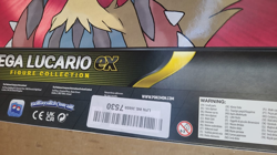 Pokemon TCG: Mega Lucario ex Figure Collection 1 Etched Foil Promo Card - Image 3