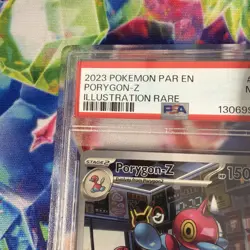 PSA 9 Porygon-Z IR Paradox Rift 214/182 GEM MINT Graded Pokemon Card - Image 3