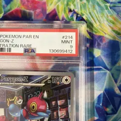 PSA 9 Porygon-Z IR Paradox Rift 214/182 GEM MINT Graded Pokemon Card - Image 4