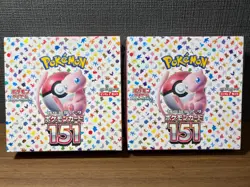 Sealed / With Shrink Pokemon Card 151 Booster 2Boxes sv2a Japanese - Image 1