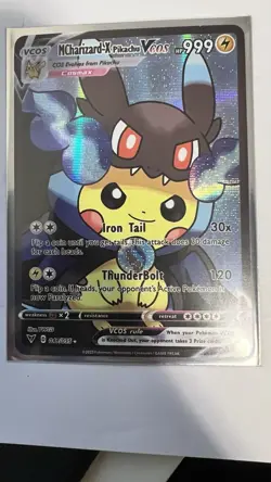 Charizard Pikachu Fan Art Pokemon Card - Image 1