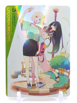 Goddess Story - Anime Waifu PR Trading Card - Chisato Nishikigi & Takina Inoue - Image 1