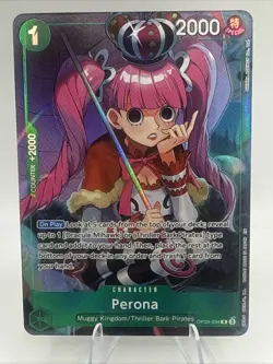 Perona (Illustration Box Vol.4) OP09-034 One Piece Promotion Cards Foil - Image 1