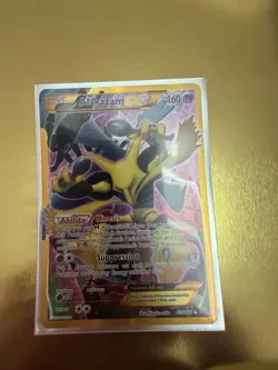 Pokemon TCG Alakazam EX Fates Collide 125/124 Full Art Secret Rare Card - Image 3