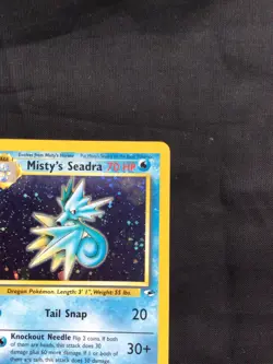 Pokemon Cards: Gym Heroes 1st Edition Rare Holo: Misty's Seadra 9/132 - Image 4
