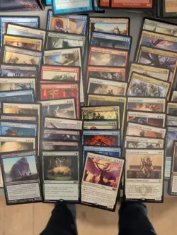 MTG 2000 ish card mixed bundle. 100+ rares, some foils. 500 ish land. some urza - Image 5