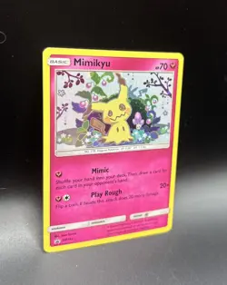 Pokemon Mimikyu TCG Scarlet & Violet SM163 Holo Promo Card Near Mint Condition - Image 2