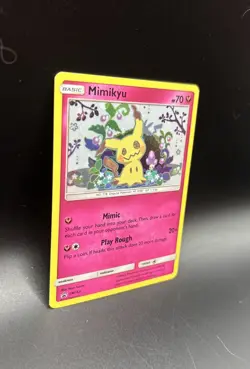 Pokemon Mimikyu TCG Scarlet & Violet SM163 Holo Promo Card Near Mint Condition - Image 3