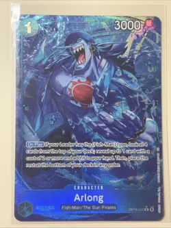 Arlong (Alt Art) OP14-042 R The Azure Sea's Seven - ONE PIECE Card Game English - Image 1