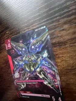 Kshatriya GD01-044 Pack Fresh LR+ Holo Foil Card English, Newtype Rising Gundam - Image 2