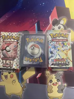 Pokemon TCG packs With Mystery Custom Pack!! VINTAGE card guaranteed, HIT CARDS! - Image 1