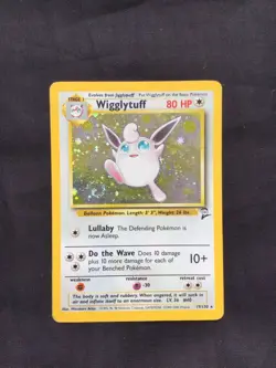 Pokemon Cards: Base Set 2 Rare Holo: Wiiglytuff 19/130 - Image 1