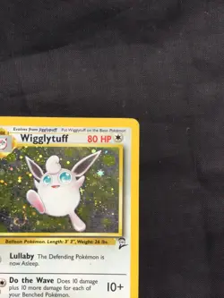 Pokemon Cards: Base Set 2 Rare Holo: Wiiglytuff 19/130 - Image 4