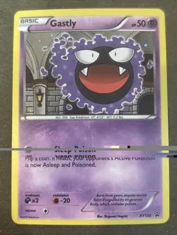 Gastly XY132, Holo Promo, Black Star Promo, XY, Pokemon TCG Cards Ultra Rare - Image 1